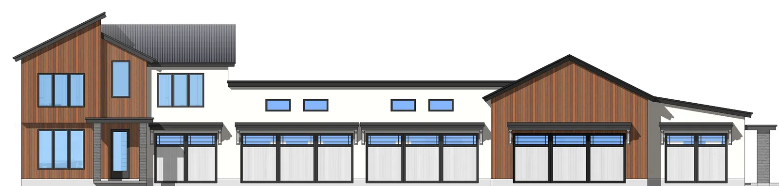 Beauregard Residence, elevation