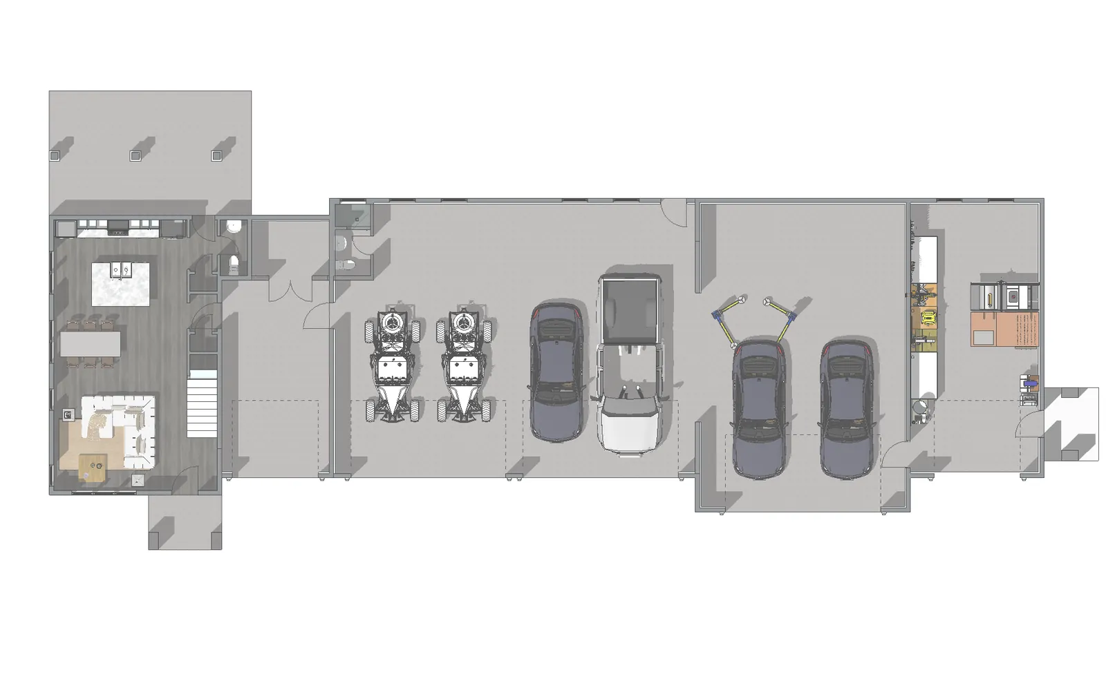 Beauregard Residence, floor plan